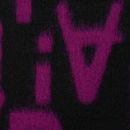 159435 kabatovina s vlnou abc cierna a cyklamen