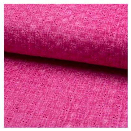 Mušelín Madeira - Růžová magenta