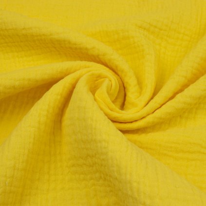 165999 7 dvojita gazovina muselin zlta