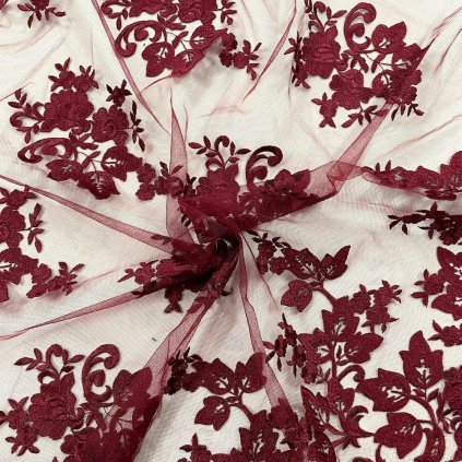 166354 1 krajka viola bordova