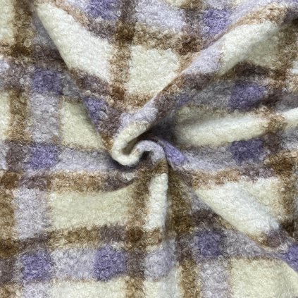 167226 kabatovina boucle hit fialova