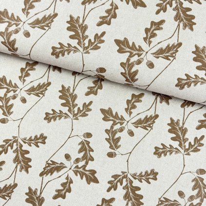 168878 5 bavlna rezna dubove listy