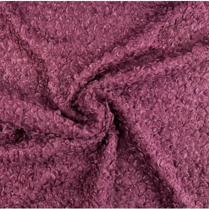 172748 kabatovina curly boucle bordova