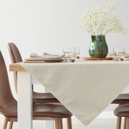186899 obrus isla 85 x 85 cm kremovy
