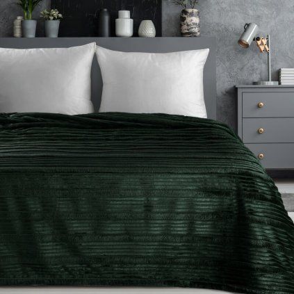 239621 deka nina 220x200cm tmavozelena