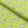 867 2 bavlna vzorovana ovecky zelena