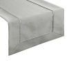 108366 6 obrus karin 40x140 cm strieborny
