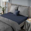 132501 12 prestieradlo s elastickym jersey design91 220x200 cm vyska 30 cm modra navy