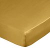 36961 1 prestieradlo s elastickym jersey dina 180x200 cm vyska 30 cm zlta horcicova