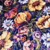 160572 5 zamat velvet digital kvety modra tmava
