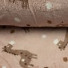 166020 5 babysoft vzorovany zirafa na pudrovom