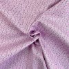 Bavlna vzorovaná - Tečky na světle fialovém