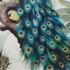 LOŽNÍ POVLAKY PAVO 220 X 200 CM ZELENÉ
