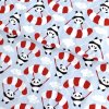 233357 2 bavlna vzorovana panda na modrom