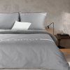 196349 postelna suprava silk 6 160x200 cm vankus 70x80 cm 2 ks siva