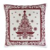 260663 2 obliecka na vankus gobelin chenille 42 42 cm vianoce stromcek