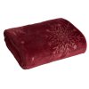 264095 2 vianocna deka 27 150x200cm bordova