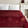 264095 vianocna deka 27 150x200cm bordova
