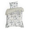 265241 2 vianocne postelne obliecky dwarf 160x200cm 70x80cm x2