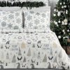 265241 vianocne postelne obliecky dwarf 160x200cm 70x80cm x2