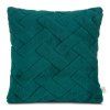 254609 obliecka na vankus design91 45x45cm tmavozelena