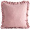 269657 obliecka na vankus muslin1 45x45cm pudrova