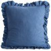 269654 obliecka na vankus muslin1 45x45cm tmavomodra