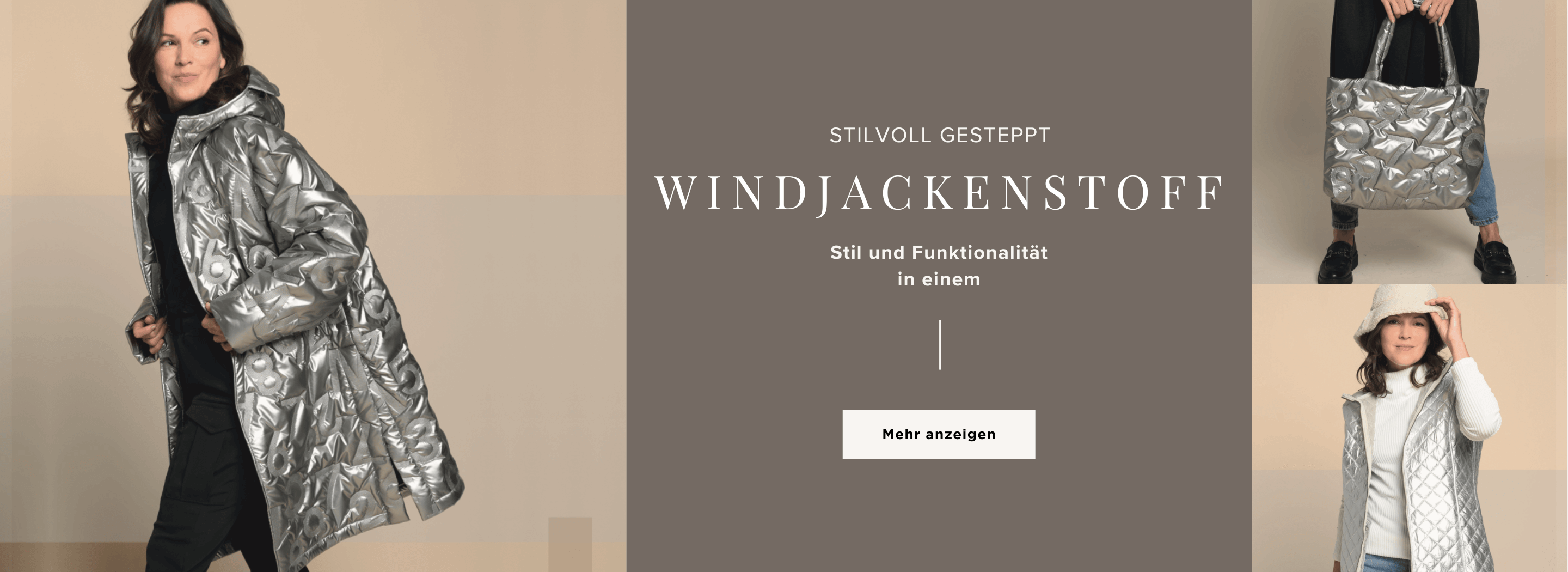 Gesteppter Windjackenstoff - bargertex.de