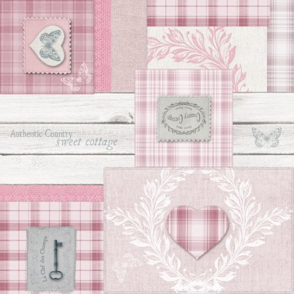 159098 1 pvc obrus vidiecka chata ruzova