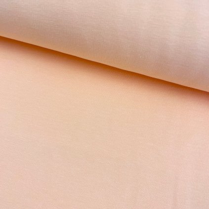 167067 teplakovina s lycrou gold oranzova peach fuzz