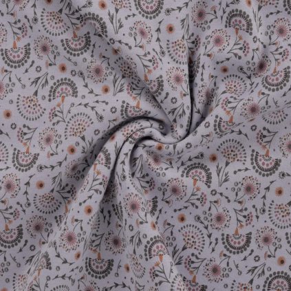 173720 3 warmkeeper vzorovany mini kvety na fialovom