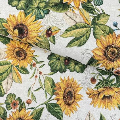 Gobelin Jacquard Premium - Sonnenblumen