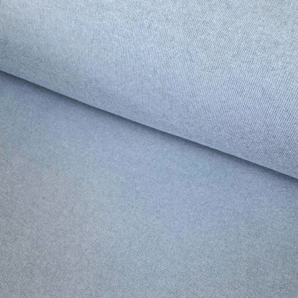 Sweatstoff Knoten Bio Baumwolle Washed 375g - Blaugrau