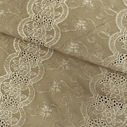 233570 5 krajka artex zelena zlata