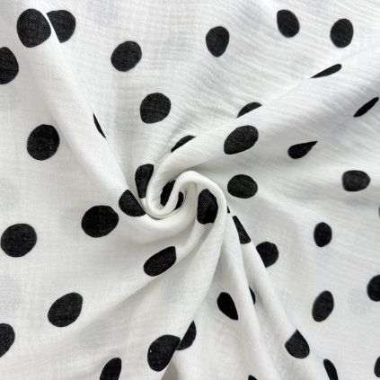 270722 9 muselin cierne bodky na bielom