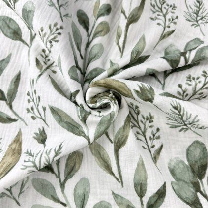 270707 9 muselin listy zelene