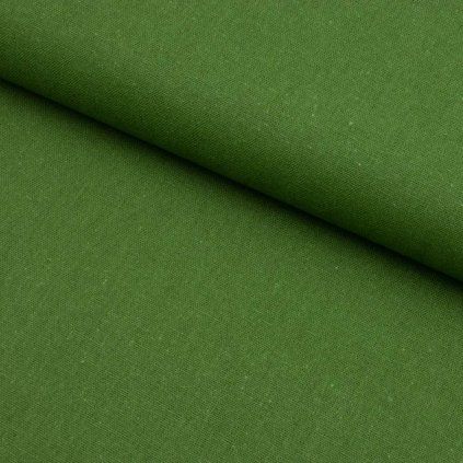 345 1 bavlna jednofarebna zelena forest