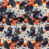 169196 4 bavlna digital havrany halloween