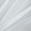 Vorhangstoff mit Netzstruktur H. 300 cm – Weiß