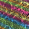 4419 2 plavkovina vzorovana rainbow animal print