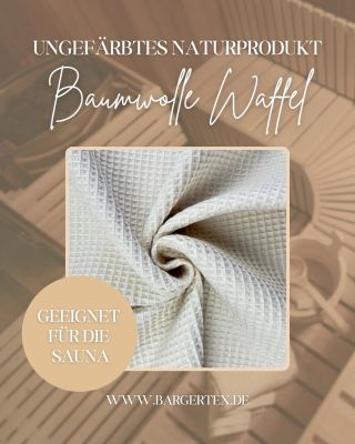 Natürlich, rein und zeitlos 🤍 Baumwolle Waffel – Natural ist weder gefärbt noch chemisch behandelt und daher die ideale...