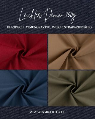 SIEHT STILVOLL AUS, TRÄGT SICH GANZ ENTSPANNT 💙 Leichter Denimstoff mit einem Gewicht von 250 g/m² ist wie gemacht für...