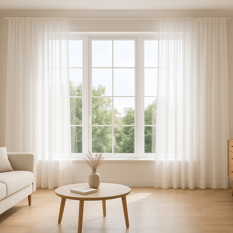 Hogyan mossuk a függönyöket, hogy újra gyönyörűen fehérek legyenek