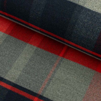 Kabátanyag mintás - Cube