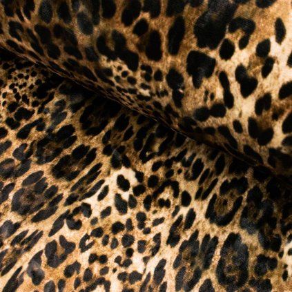 Zamat Bársony Digital - Leopárd arany