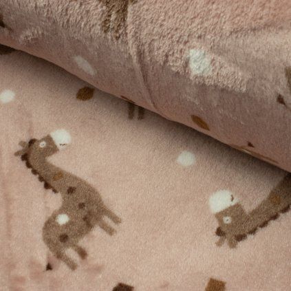 Babysoft mintás - Zsiráf a púderen