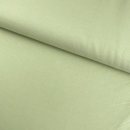 167070 teplakovina s lycrou gold zelena tarragon