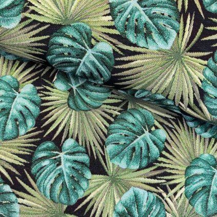 Gobelin Premium - Monstera levelek