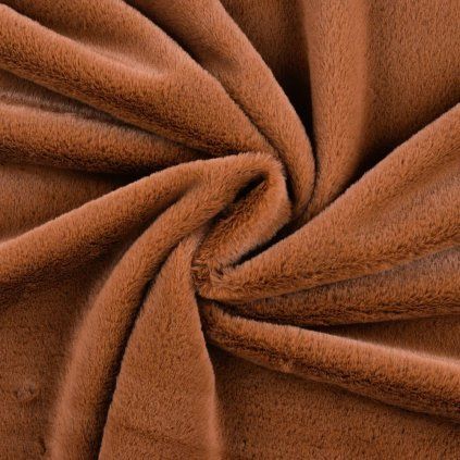 Castorini szőrme - Barna karamell világos