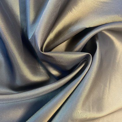 Taft - Hnedá medená tmavá